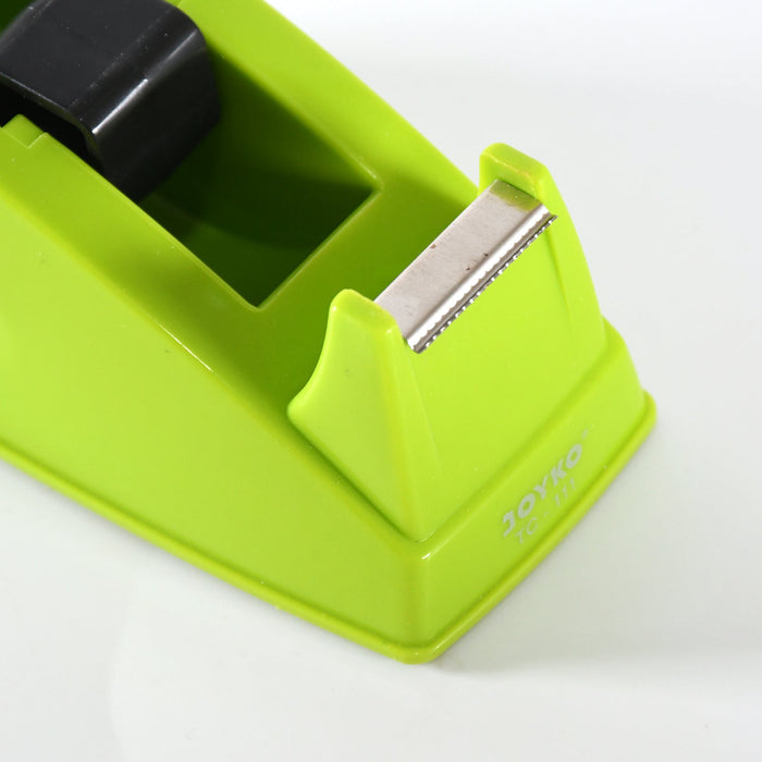 Plastic Tape Dispenser Cutter for Home Office use, Tape Dispenser for Stationary, Tape Cutter Packaging Tape School Supplies (1 pc / 300 Gm)