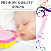 4461 Flash Drum Toys for Kids with Light & Musical Sound Colorful Plastic Baby Drum Musical Toys for Children Baby Toy Instrument Best Gift for Boys & Girls. 