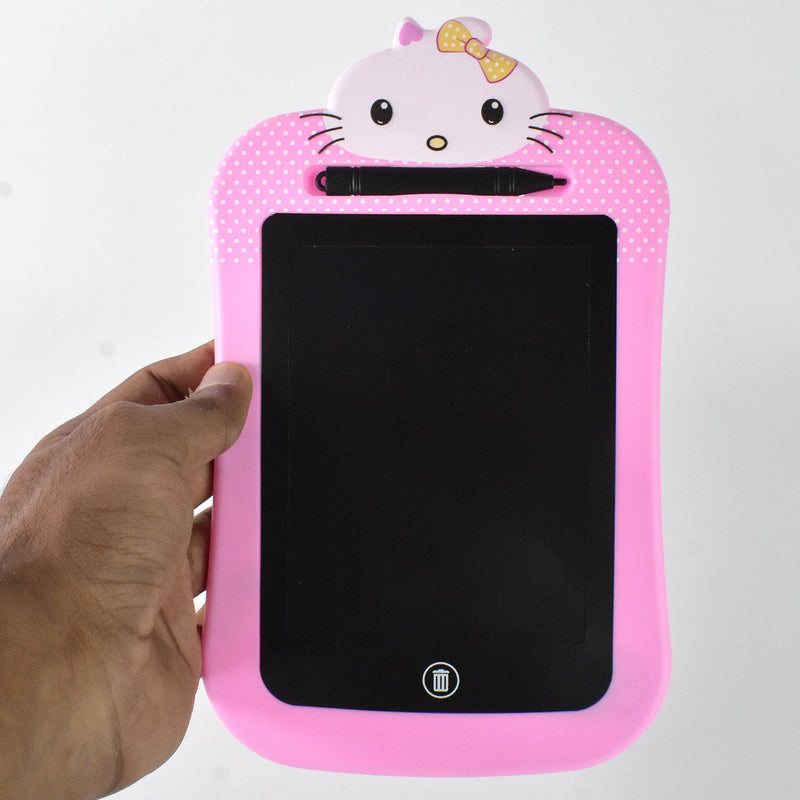 Kids LCD Writing Tablet demonstrating easy erasing function