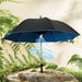 Umbrella with Inside Fan