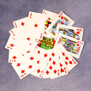 Close-up of poker-style Magic Show playing card