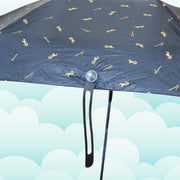 Close-up of the UV protective fabric of the DrizzlePro compact umbrella.
