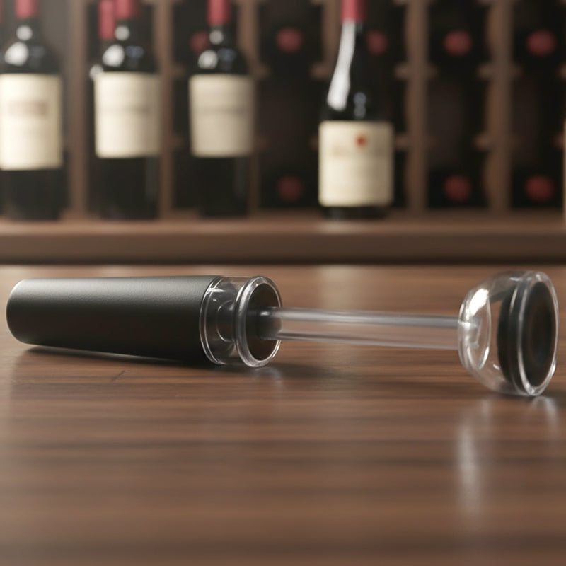 Vacuum bottle stopper sealing wine bottle for longer freshness
