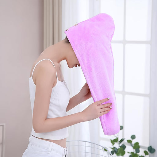 VelvaBloom Microfiber Hair Drying Towel in an attractive pineapple plaid design.