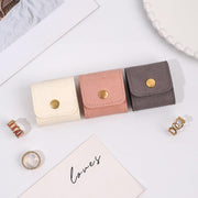 Travel-friendly compact jewellery storage pouch for rings and earrings