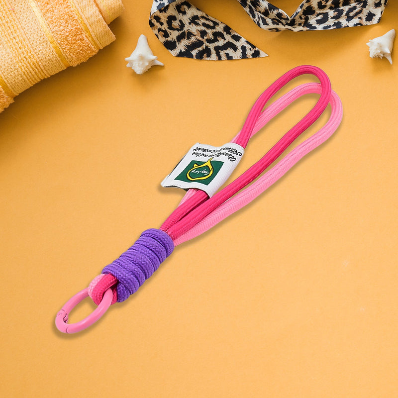 Multi-purpose mobile phone lanyard in various colours, showcasing its versatility.