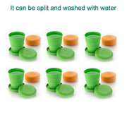 0659L Unbreakable Magic Cup/Folding/Pocket Glass for Travelling 