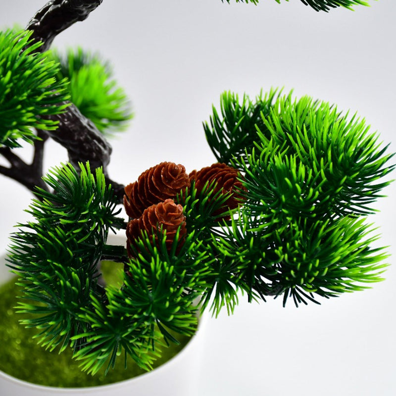 4937 Artificial Potted Plant with Round Pot 
