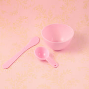 Complete three-piece facial mask mixing set for DIY skincare