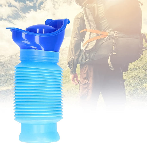 Foldable portable urinal bottle for travel and camping from JourneyMate