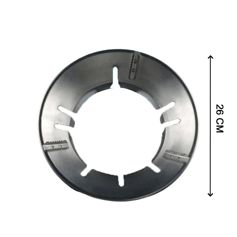 Front view of the fire and windproof Gas Stove Stand for household use.