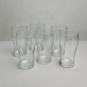 Vista quick pour pitcher glass set with clear, sturdy glasses