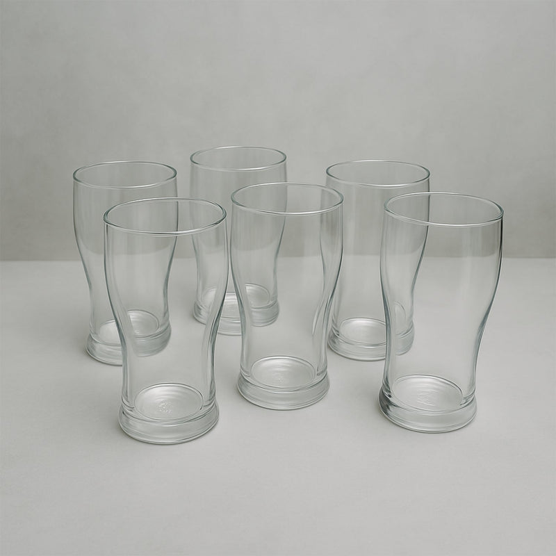 Vista quick pour pitcher glass set with clear, sturdy glasses