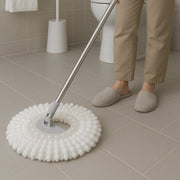 Magic Mop Refill Head showing cleaning action with absorbent microfiber