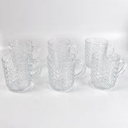 High-quality lead-free glass construction of the durable drinkware set.