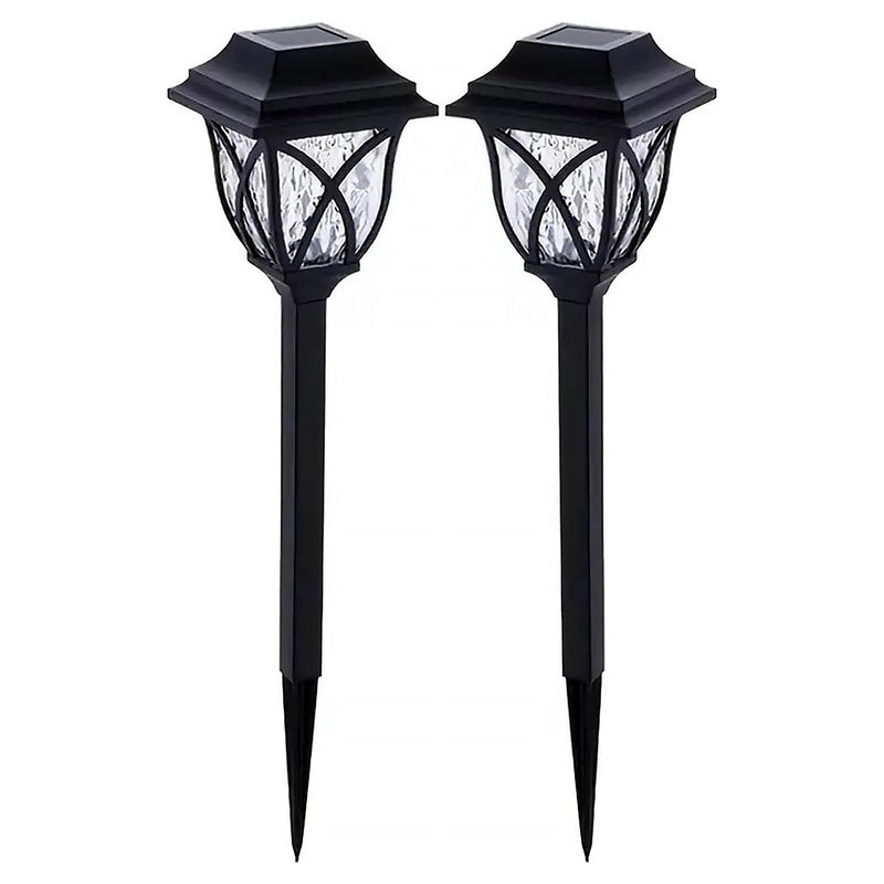 Solar Garden Lights LED Outdoor Stake Spotlight Fixture for Garden Light (Pack of 2pc )