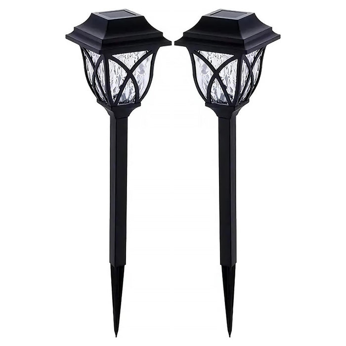 Solar Garden Lights LED Outdoor Stake Spotlight Fixture for Garden Light (Pack of 2pc )
