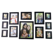 Frame Hive decorative 12-piece black photo frame set for gallery walls