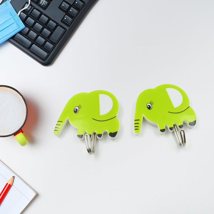 Multipurpose Strong Small Stainless Steel Wall Hooks (2pc).