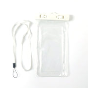 All-mobile size waterproof pouch close up with secure locking mechanism