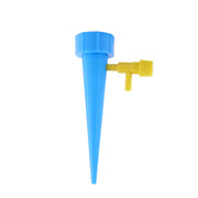 Sky blue self-watering plant spike for indoor and outdoor use