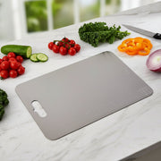 Rust resistant kitchen cutting board made of stainless steel