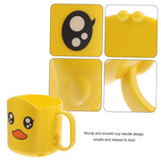 Toothie Tumbler plastic toothbrush cup in vibrant colors with handle