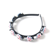 Colorful rabbit design hair band for girls