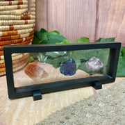 Jewellery display box with detachable stand for flexible vertical placement