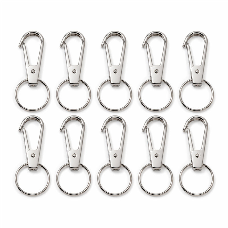 Organizing keys with heavy duty metal clips