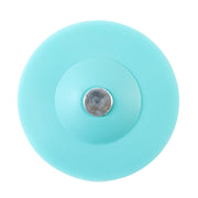 Anti clog shower drain cover made of flexible silicone material