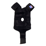 Knee support stabilizer brace showing adjustable compression straps