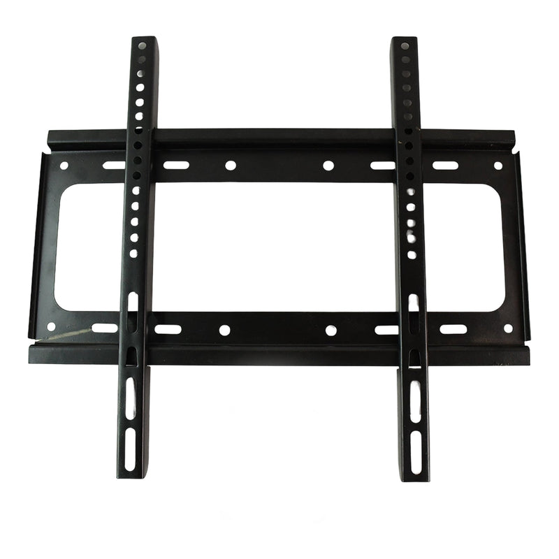 Installed adjustable TV wall mount bracket securely fixed on wall