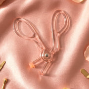 Glossy transparent lash curler suitable for beginners