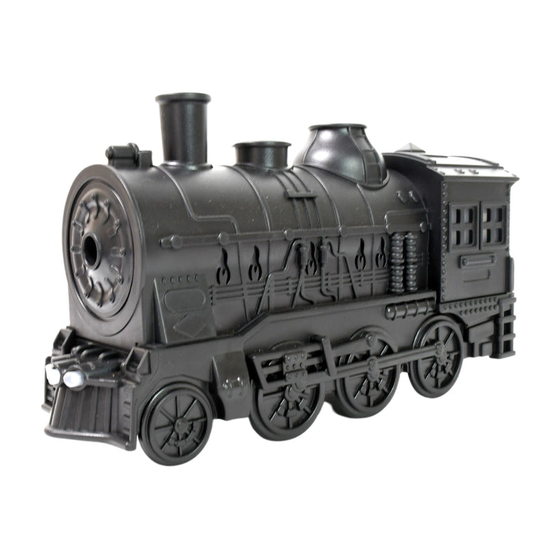 Misty Express humidifier shaped like retro train with night light