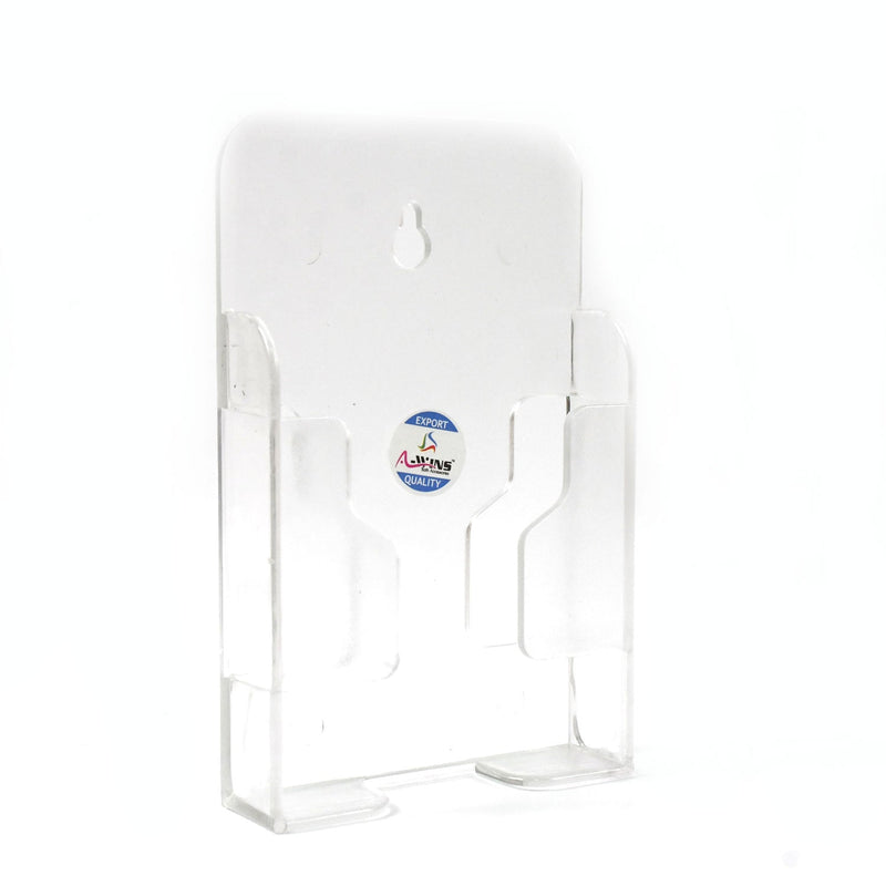Hands-free phone holder on an office wall, ideal for video calls and productivity.