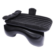 Inflatable car bed mattress providing comfortable resting space for back seat
