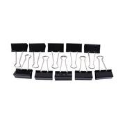 Office binder clips for holding papers and files