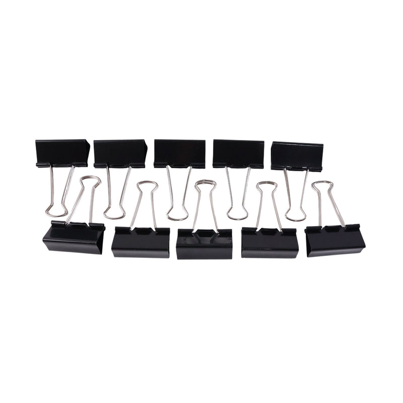 Office binder clips for holding papers and files