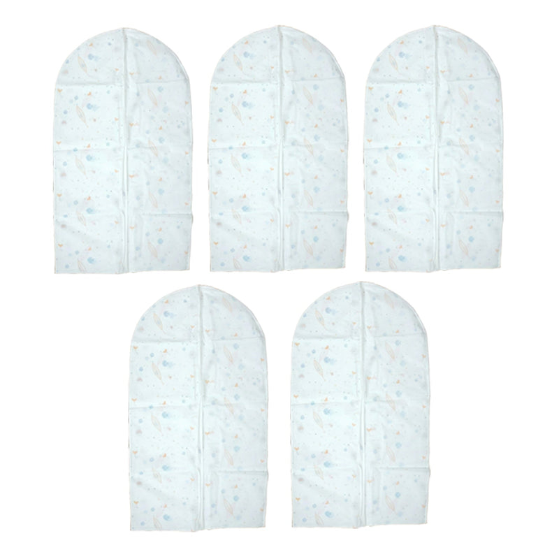 Dress protected inside lightweight garment cover bag