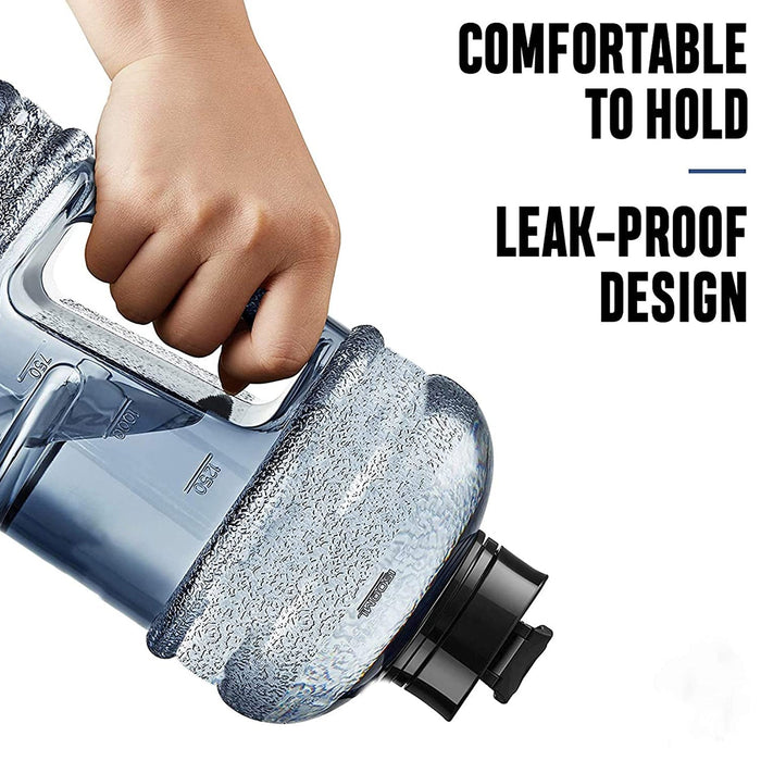 Sports Gym 1.5 Liters Gallon Water Bottle with Mixer and Strainer