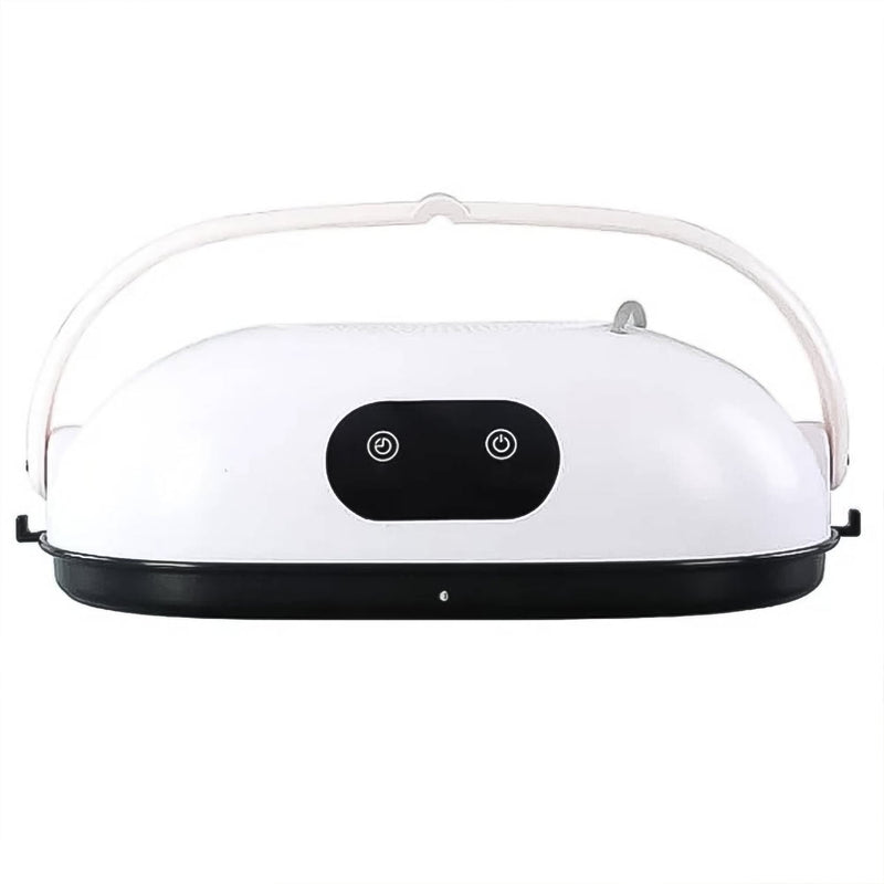 Clothes drying inside the spacious portable folding dryer.
