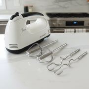 Electric whisk attachment for the hand mixer in kitchen use