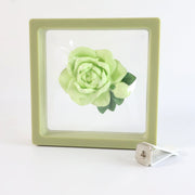 Floral motif air freshener diffuser designed as rose flower for car