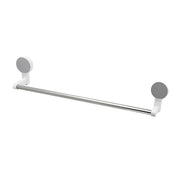 Towel organizer rod with stable brackets fixed on wall