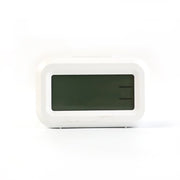 Compact digital LED alarm clock with temperature display