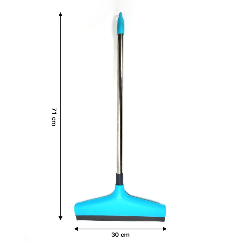 8708A Telescopic Home/Bathroom Wiper 12 Inch (30 cm), Plastic Floor Wiper 
