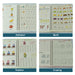 8075 4 Pc Magic Copybook widely used by kids, children’s and even adults also to write down important things over it while emergencies etc. 