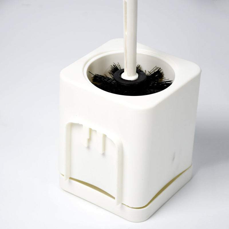 Stylish bathroom toilet brush designed for deep cleaning.