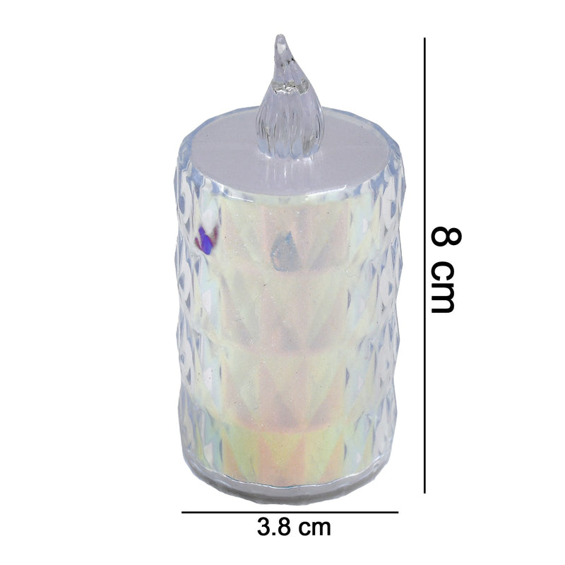 Packaging of the 24-piece flameless LED tea light candle set.